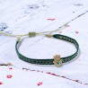 Armband Woven Tape Hamsa Hand