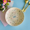 Teller Keramik L Smile dots
