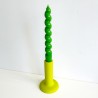 Kerzenhalter concrete tube lime