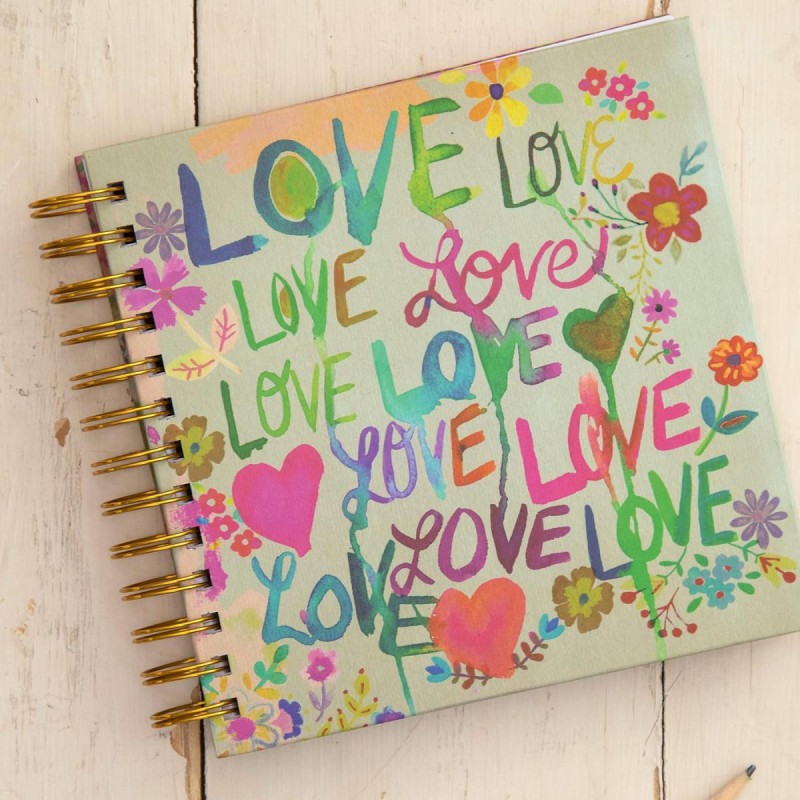 Notizbuch Spirale LOVE
