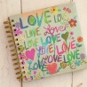 Notizbuch Spirale LOVE