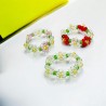 Ring elastic Flower col mix