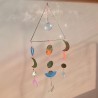 Dekoration mobile triangle crystal