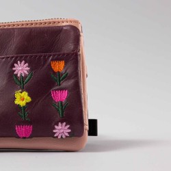 Portemonnaie Leder Patchouli HK plum