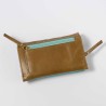 Portemonnaie Leder Patchouli Leena olive