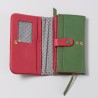 Portemonnaie Leder Patchouli Leena mint