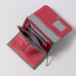 Portemonnaie Leder Patchouli Leena mint