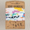 Stirn- und Haarband Boho Bandeau White Follow The Sun