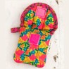 Ear Bud Case Pink Neon Grn