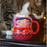 Tasse Folk Art Vera Nesting Doll
