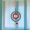 Dekoration Funkel green Circle Ornament