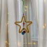 Dekoration Funkel gold Stern Ornament