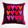 Kissenhülle Velvet 12 heart 5050