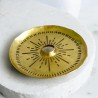 Kerzenhalter Messing Star