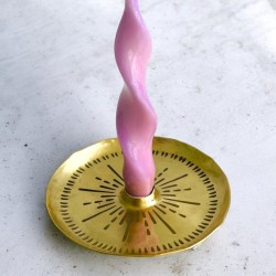 Kerzenhalter Messing Star