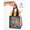 Recycled Tasche S Black Floral