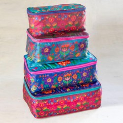 Travel Packing Cube Set4 Multi Folk