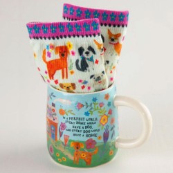 Tasse & Socken Set Every Dog Has A Home