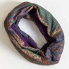 Boho Bandeau Fleece Stirnband Vintage Patchwork