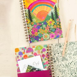 Notizbuch Spirale Sunshine