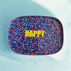 Minischale Happy Millefleur blue