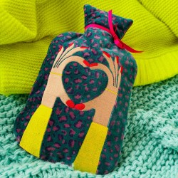 Wärmflasche Samt Lovehands
