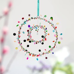 Dekoration FUNKEL double circle