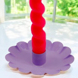 Kerzenhalter Cloud viola