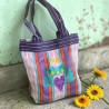 Shopper S recycled plastic Loveheart lila
