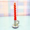 Kerzenhalter Keramik Handle Karo