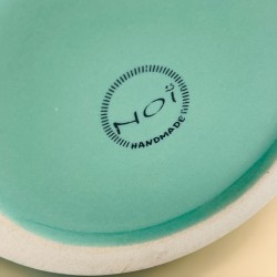Tasse Keramik round handle Orange