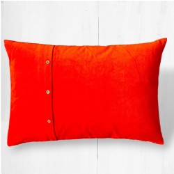 Kissenhülle Velvet Pinstripe Love 4060
