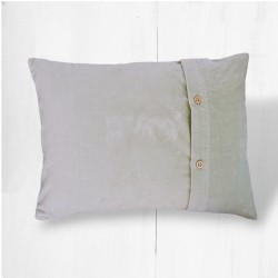 Kissenhülle Velvet Pinstripe Love 3040