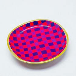 Dekoschale S Smiley Fuschia