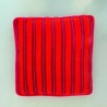 Kissenhülle Box Velvet Pinstripe orange 40405