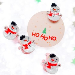 Haarclip/Haarklammer Xmas Snowman S