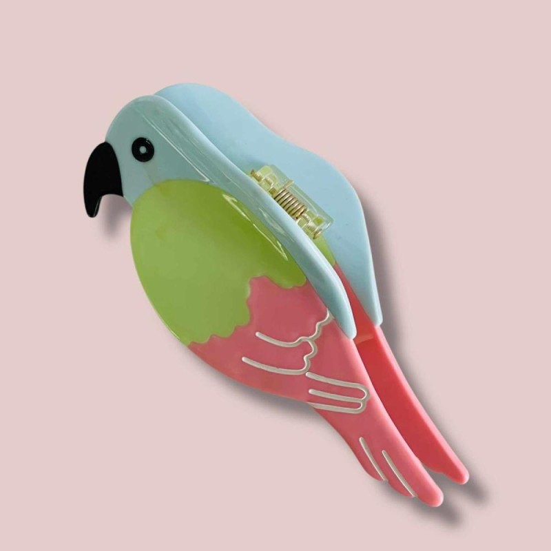Haarclip/Haarklammer Parrot Pink
