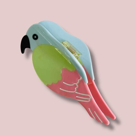 Haarclip/Haarklammer Parrot Pink