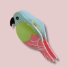 Haarclip/Haarklammer Parrot Pink