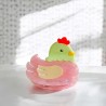 Haarclip/Haarklammer Chicken Green