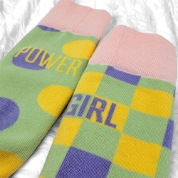 Socken Power Girl