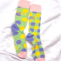 Socken Power Girl