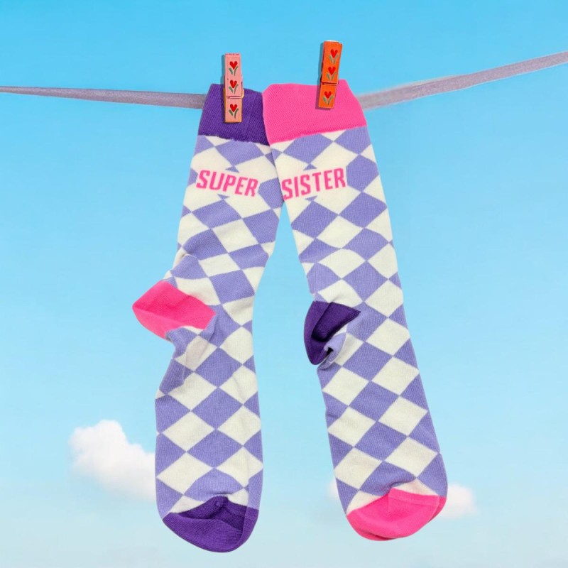 Socken Super Sister