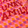 Kissenhülle Velvet Waves Happy Funky Family 5050