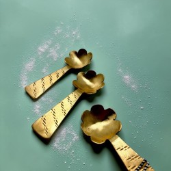 Löffel Mini Brass Flower