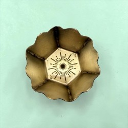 Mini Schale Brass Scallop