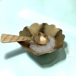 Mini Schale Brass Scallop