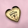 Minischale Heart Brass Family