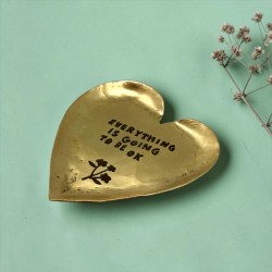 Minischale Heart Brass Everything