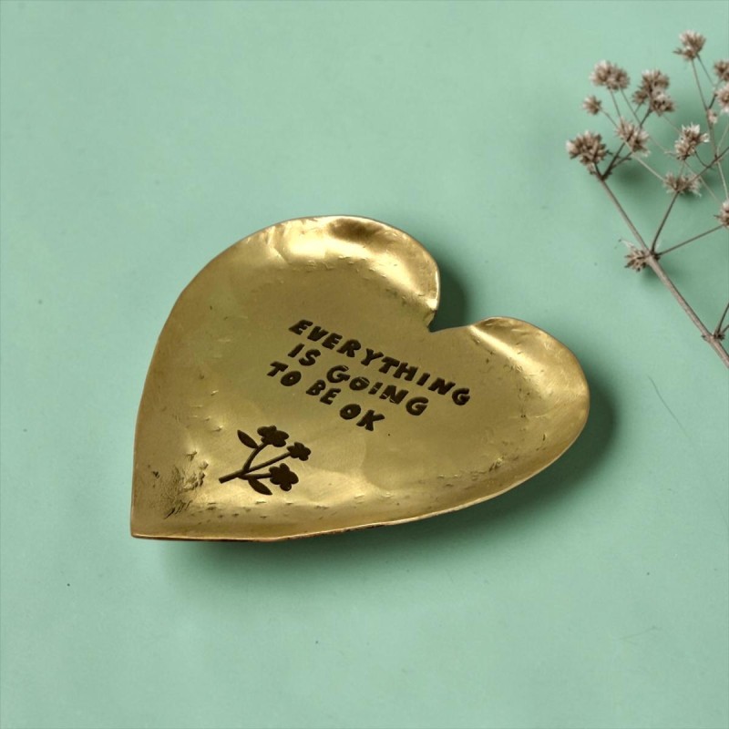 Minischale Heart Brass Everything